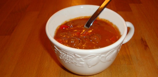 Hongaarse goulashsoep