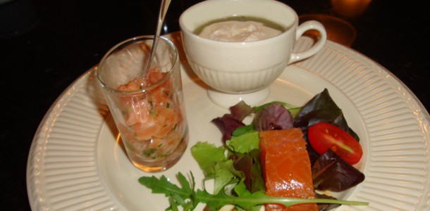 Trio van zalm