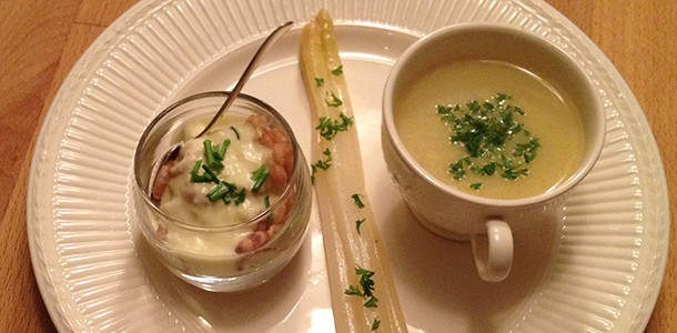 Asperges met Hollandse garnaaltjes