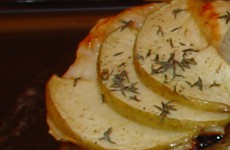 Geitenkaas-appeltaartje