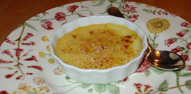 Vanillecrème brûlee